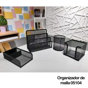 ORGANIZADOR 5104 X4 PIEZAS METAL MESH