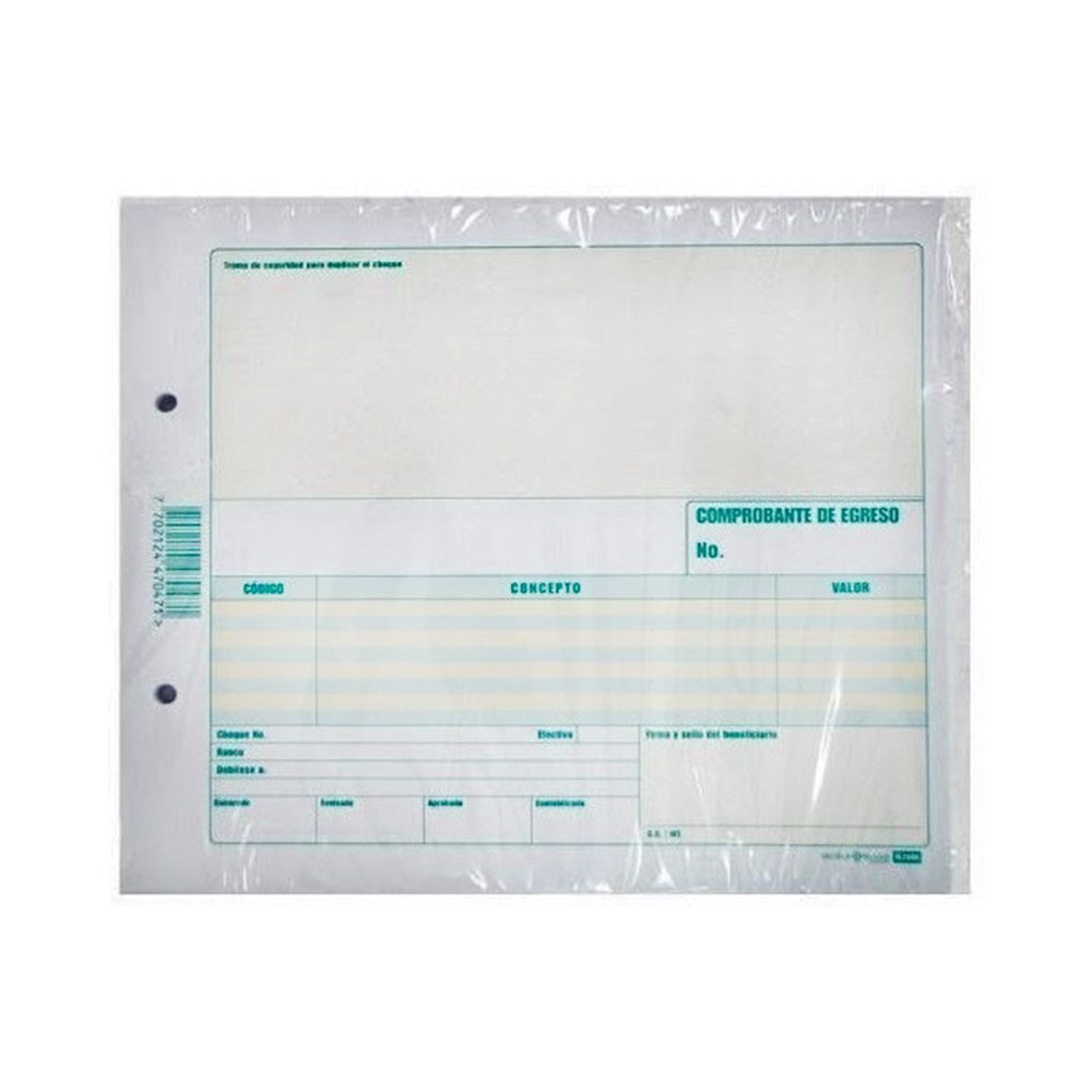 Fe 44732 comprobante de egreso con cheque