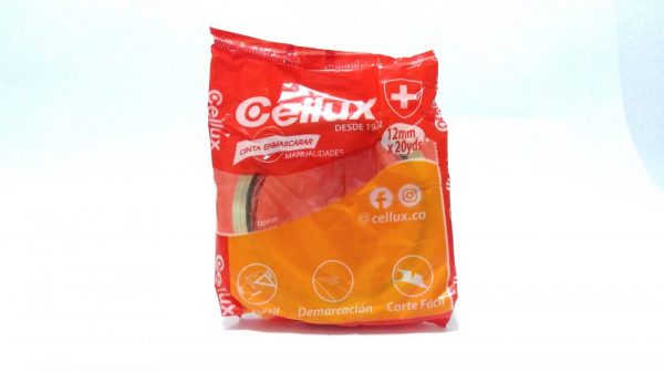 Cinta de enmascarar 12mm cellux