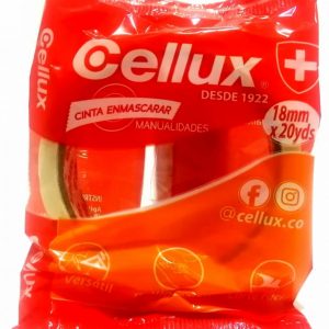 Cinta enmascarar 18 mm cellux