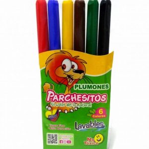 Plumon parchesitos * 6