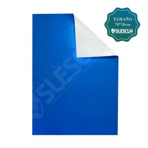 Papel silueta color azul oscuro