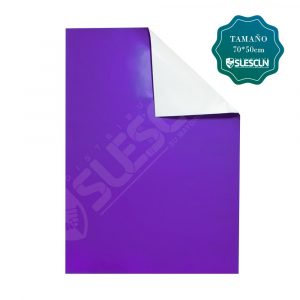 Papel silueta color morado
