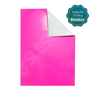 Papel silueta color fucsia