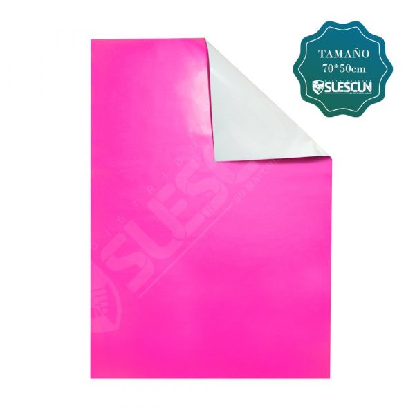 Papel silueta color fucsia