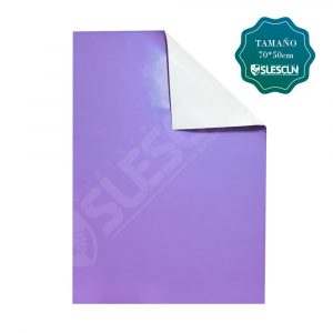 Papel silueta color lila