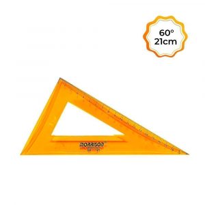 Escuadra 45 y 60 de 21 cm