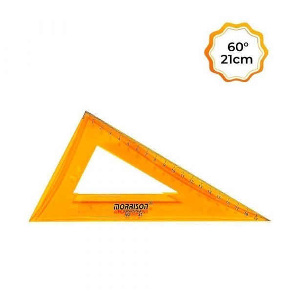 Escuadra 45 y 60 de 21 cm