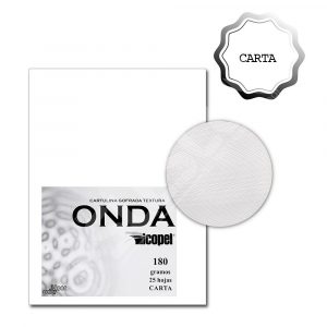 HOJA IMPRESION ARTE ONDAS X25