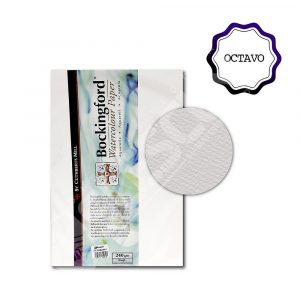 Hoja acuarela 1/8 240gr x10 h