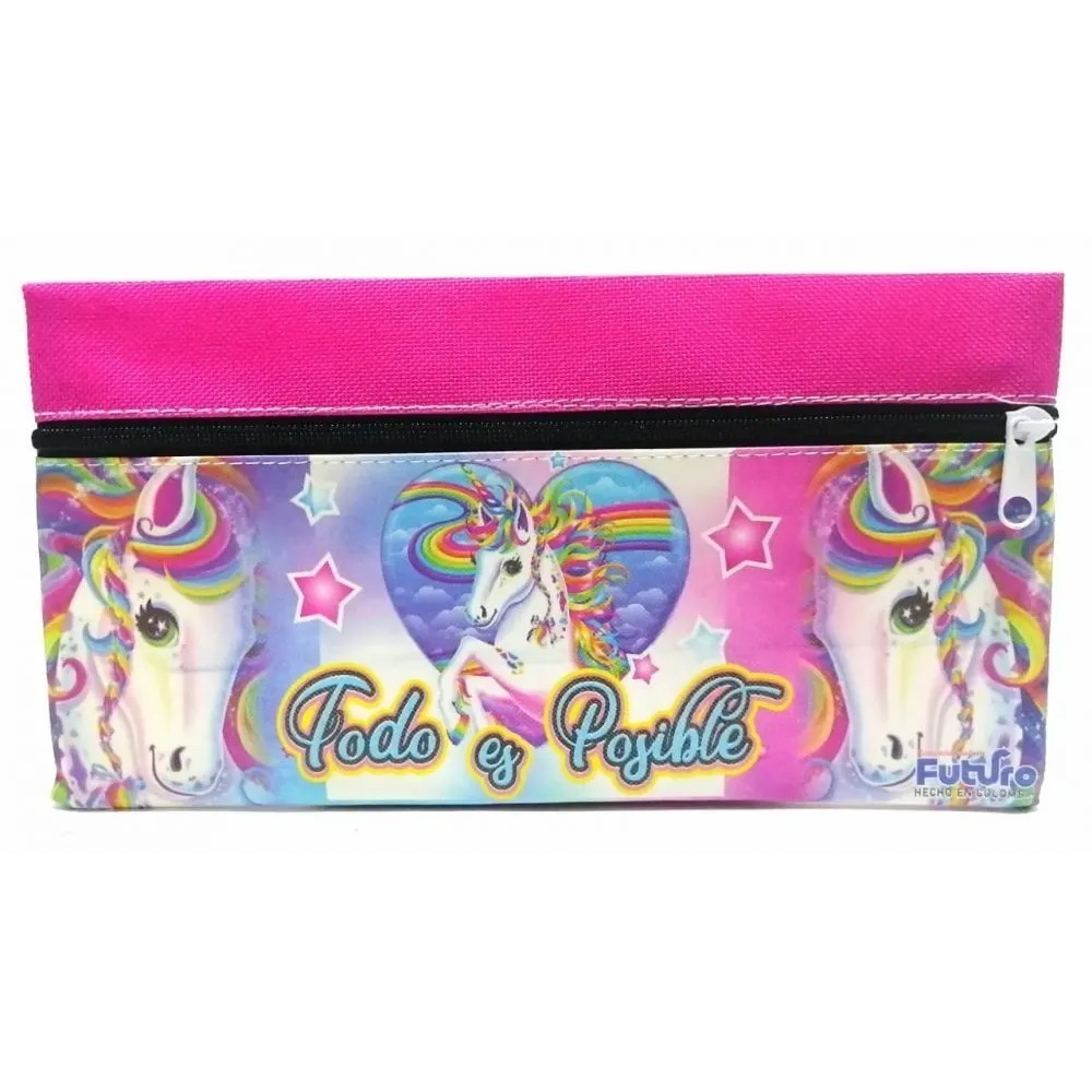 Cartuchera futuro sencilla lona