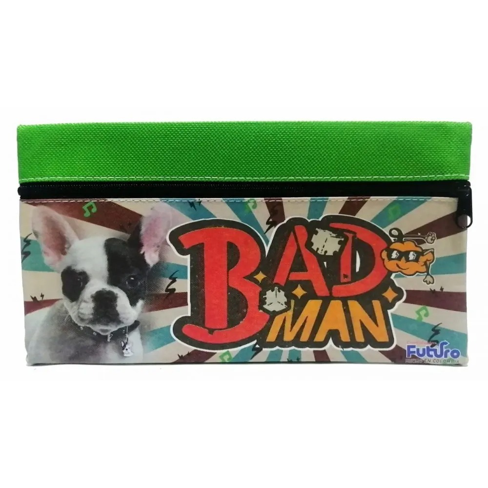 Cartuchera futuro sencilla lona - Imagen 2