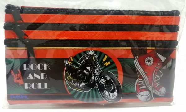 Cartuchera futuro triple 3 en 1 estampada - Imagen 4