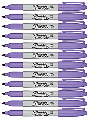 Marcador sharpie fine lila - Imagen 3