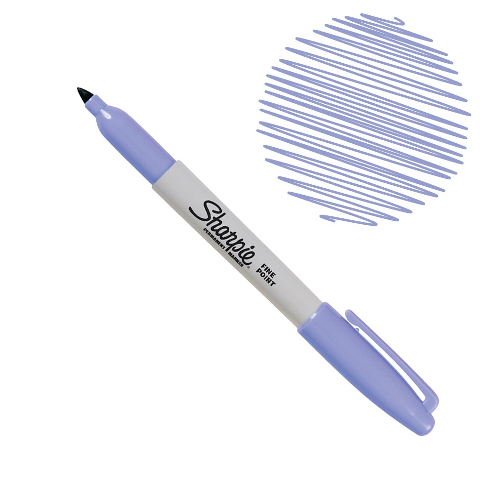 Marcador sharpie fine lila