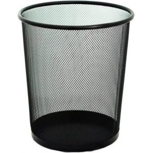 ORGANIZADOR CESTA MALLA H5001  NEGRO METALICA
