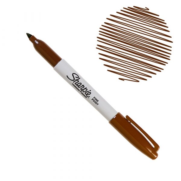 Marcador sharpie fine cafe