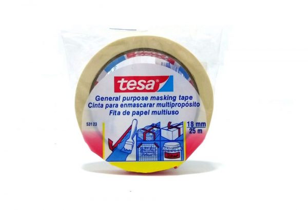 Cinta enmascarar tesa 18mm x25m