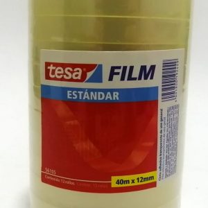 Cinta dispensador tesa film 40mx12mm