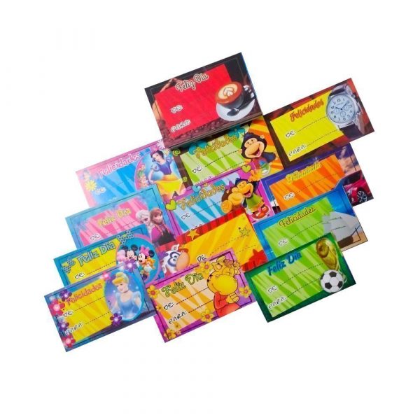 Tarjeta de para x 100 unidades
