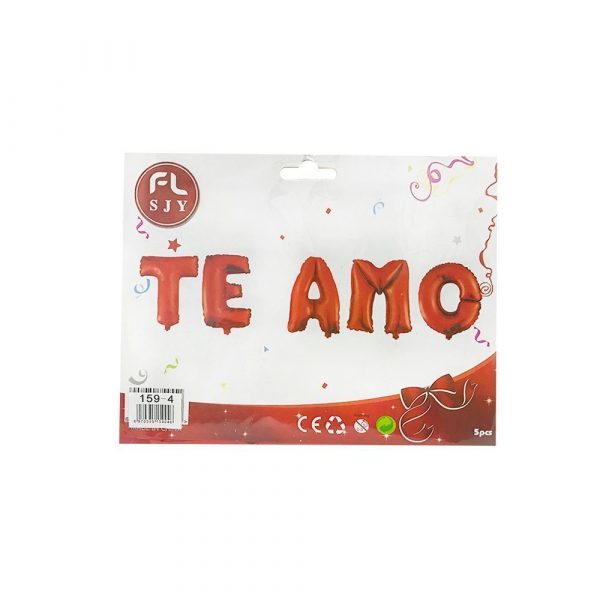 Globo te amo metalizado 159-4