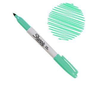 Marcador Sharpie Fine Verde Menta