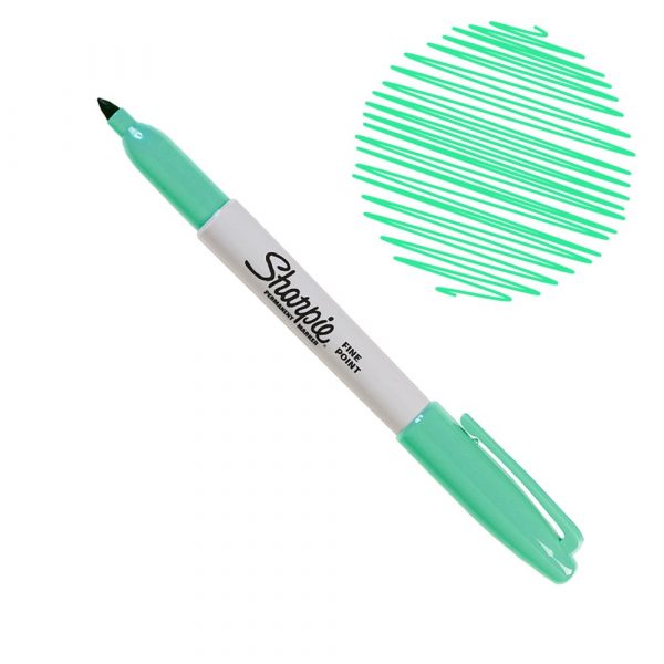 Marcador Sharpie Fine Verde Menta