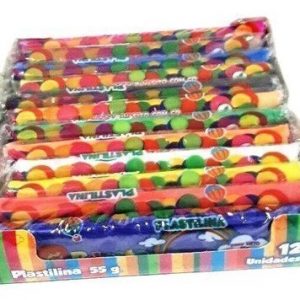 PLASTILINA EN BARRA PAYASITO 55 GR SURTIDA