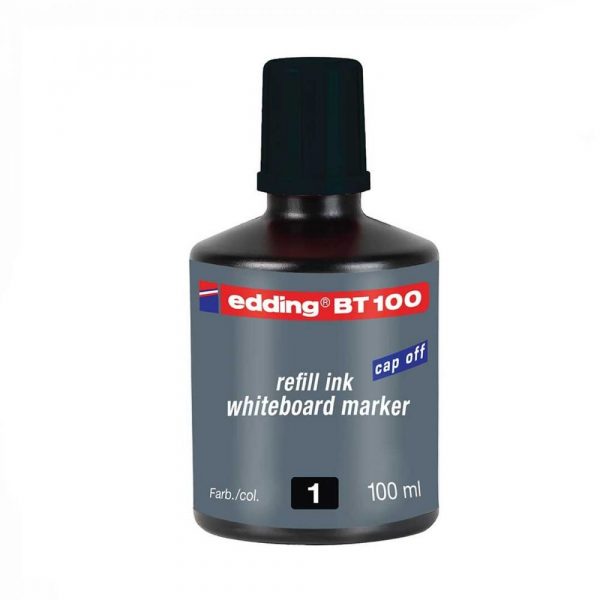 Tinta para recargar edding bt100 negra