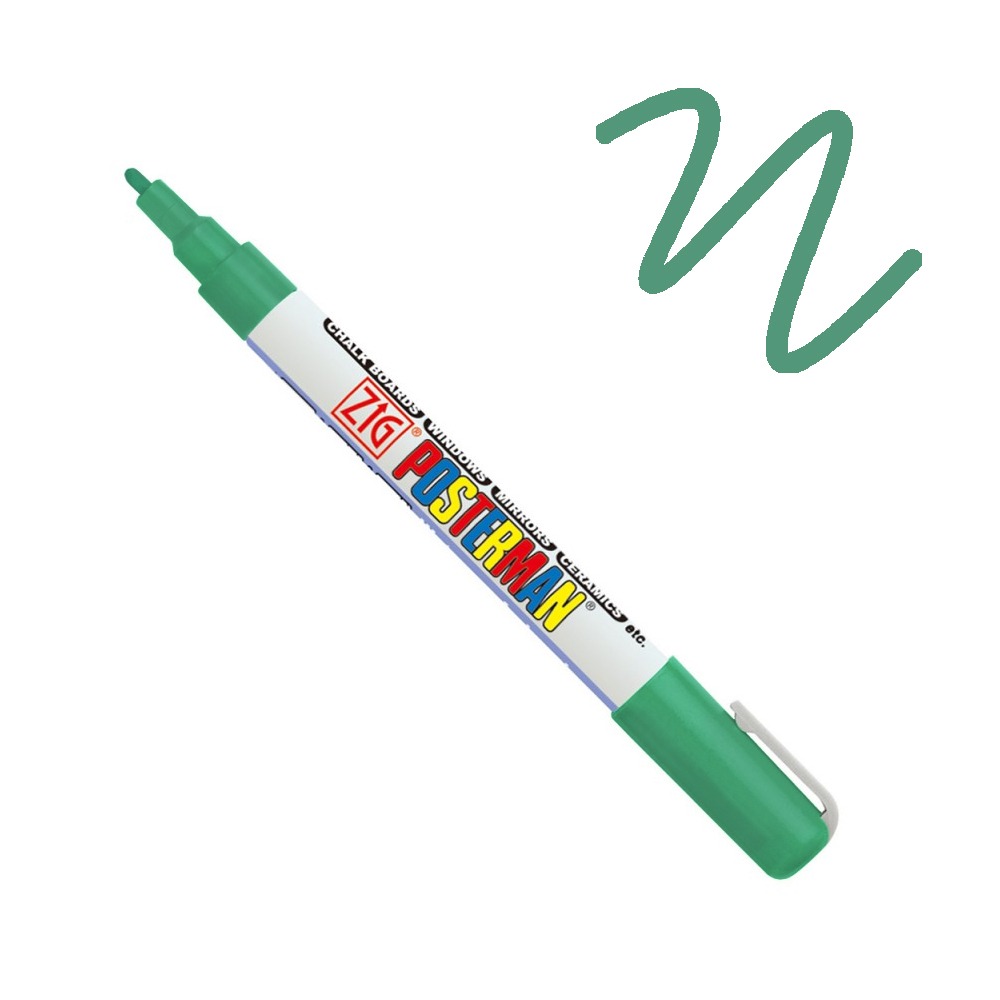 Marcador posterman verde metalizado pma-20 - Imagen 2