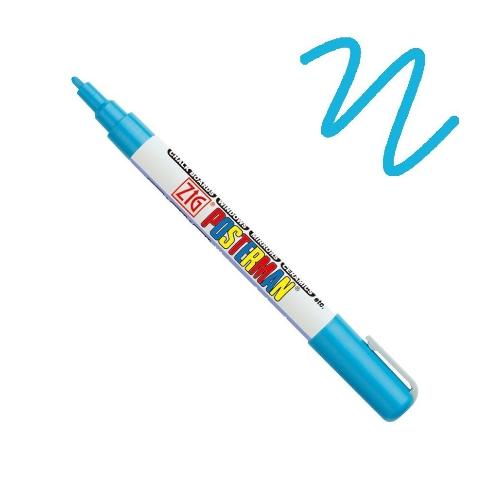 Marcador posterman ligth blue pma-20 - Imagen 2