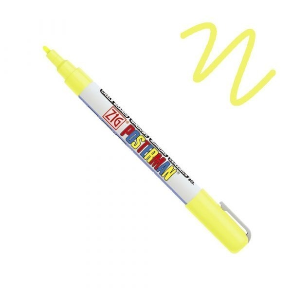 Marcador posterman amarillo fluorecente pma-20 - Imagen 2