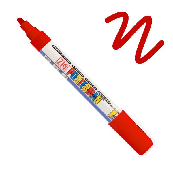 Marcador pma-30 rojo posterman - Imagen 2
