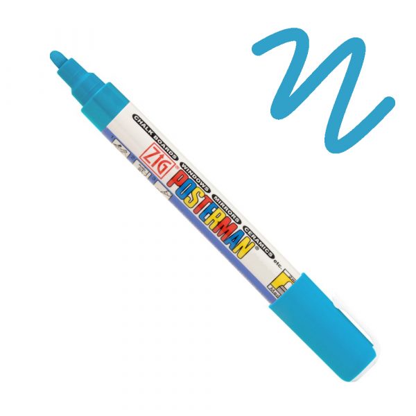 Marcador pma-30 ligth blue posterman - Imagen 2