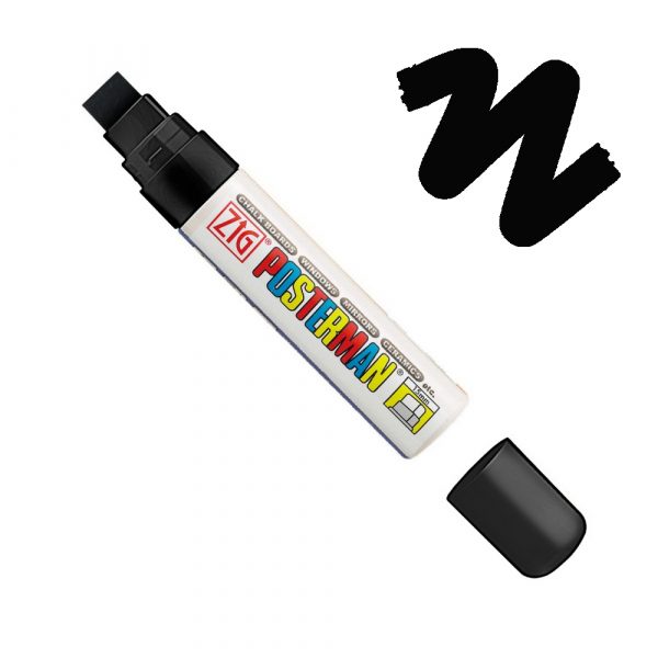 Marcador posterman negro pma-120 - Imagen 2