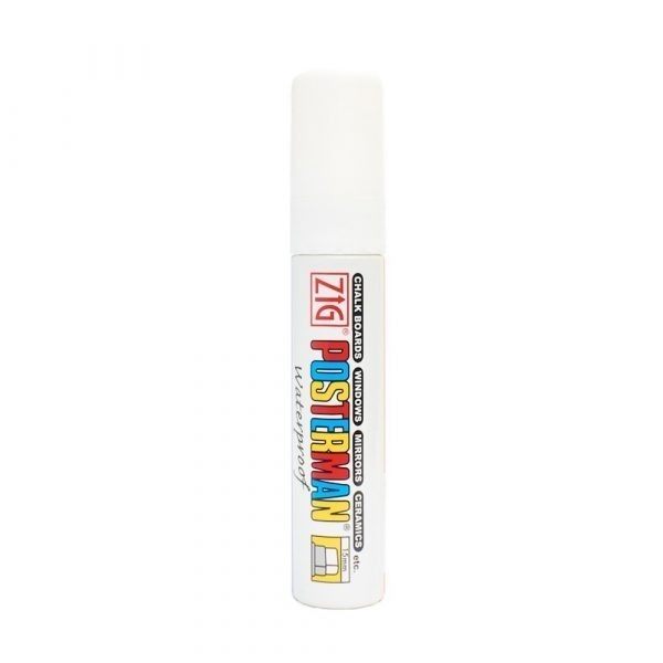 Marcador posterman blanco pma-120