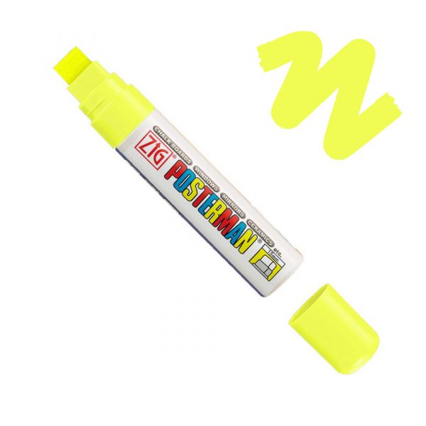 Marcador posterman amarillo pma-120 - Imagen 2
