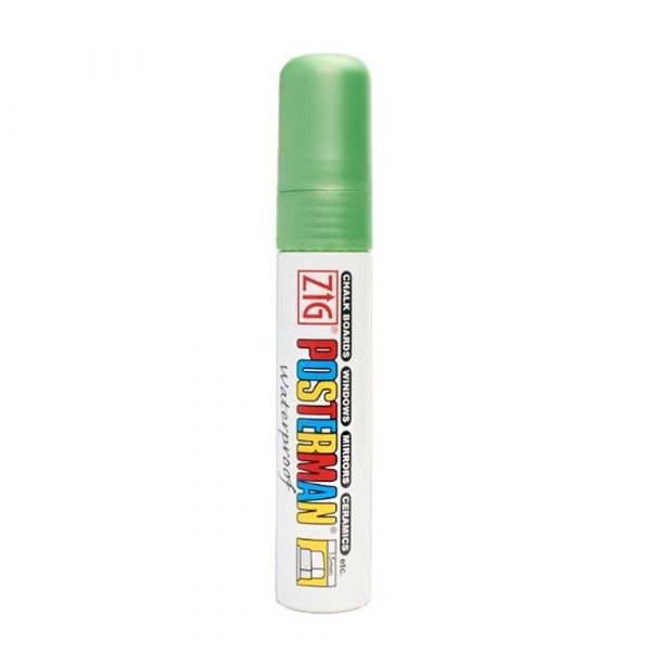Marcador posterman verde metalizado pma-120