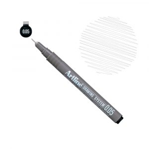Rapidografo artline 0,05 micropunta negro punta ultra fina