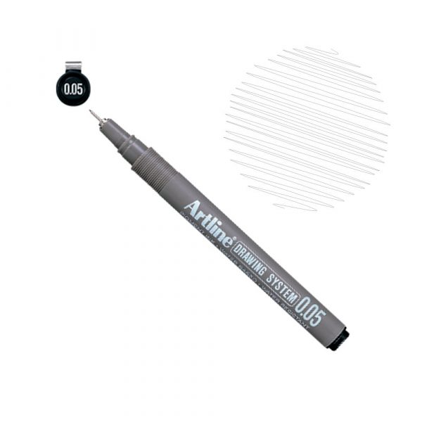 Rapidografo artline 0,05 micropunta negro punta ultra fina
