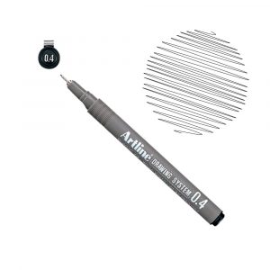 Rapidografo artline 0,4 micropunta negro punta rotulador