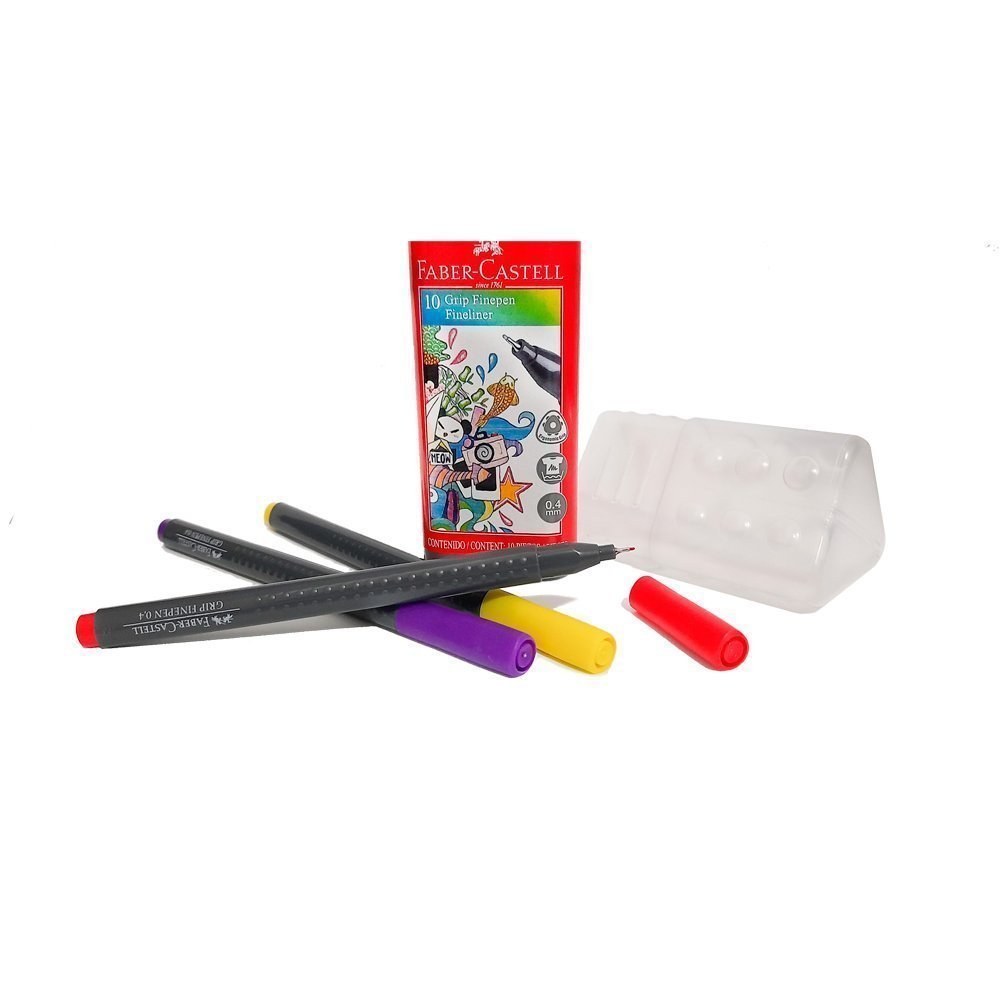 Micropunta triangular faber castell x 10 - Imagen 2