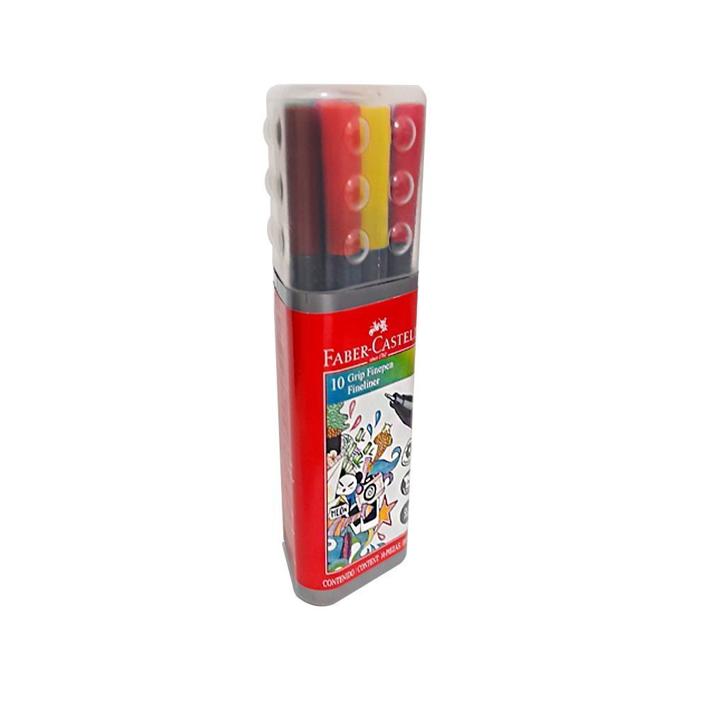 Micropunta triangular faber castell x 10
