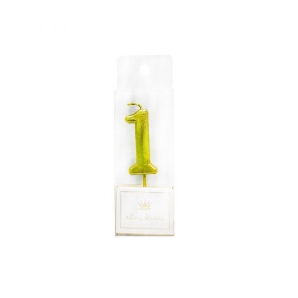 Vela numero dorado ve-105 - Imagen 3