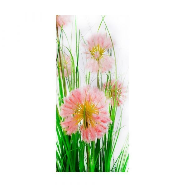 Planta artificial flores rosadas ar-6 - Imagen 2
