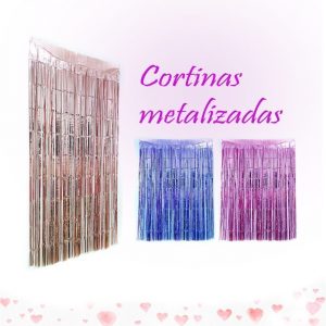 Cortina metalizada surtida 391-7