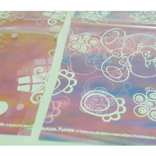 Papel celofan tornasol estampado - Imagen 4