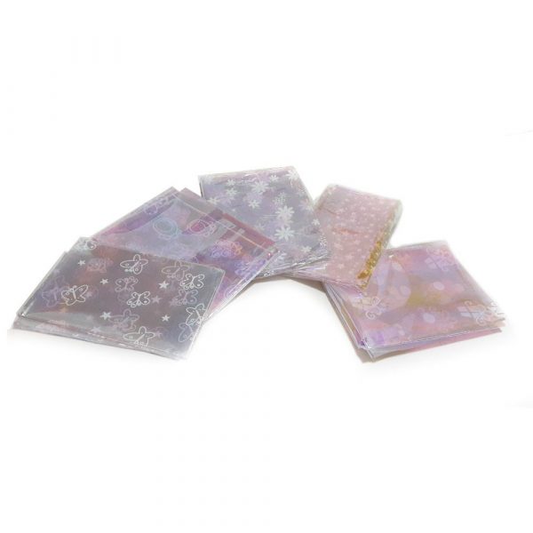 Papel celofan tornasol estampado