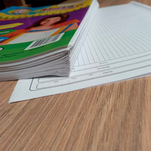 Hoja de examen cuadriculada - Imagen 2