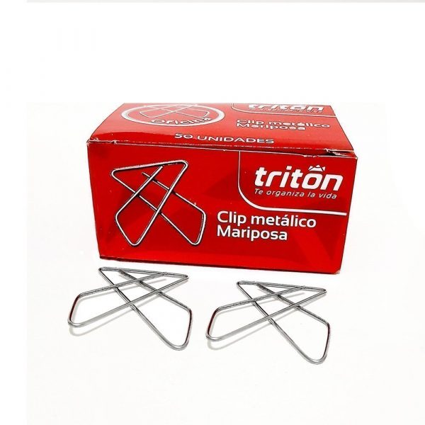 Ganchos clip MARIPOSA MEDIANO TRITON
